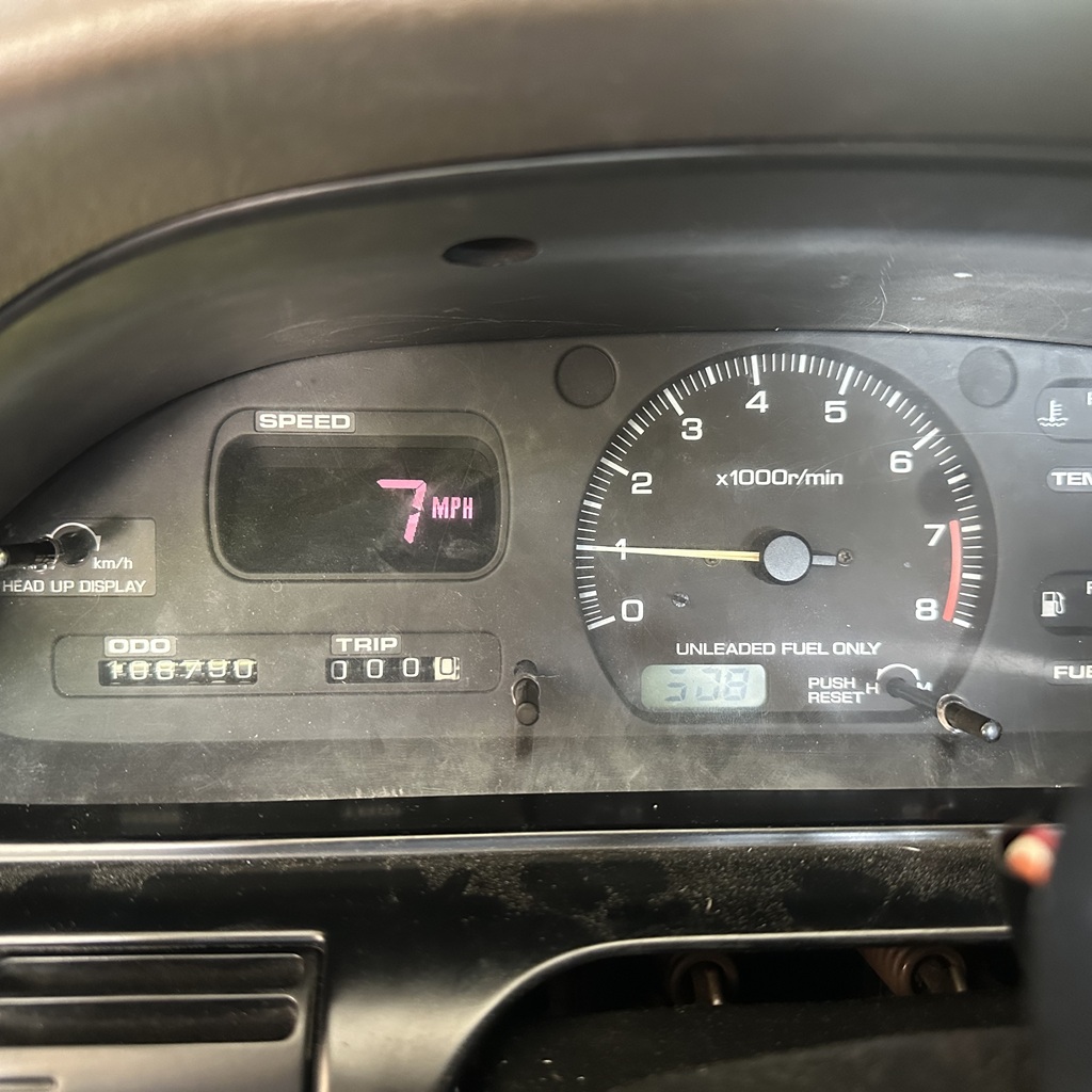 240SX custom cluster